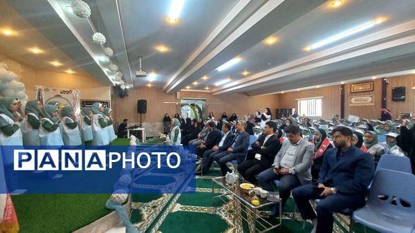 آئین افتتاحیه برنامه سفیران سلامت دانش آموزی استان خراسان رضوی در دبستان شاهد تحقیقی ناحیه ۶