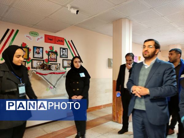 اداره یک روز مدرسه(طرح ایما) توسط دانش‌آموزان دبیرستان فرزانگان استعداد درخشان ملارد