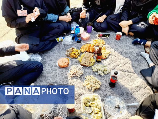 جشنواره صبحانه سالم در دبیرستان علی افشارنژاد ناحیه۶ مشهد