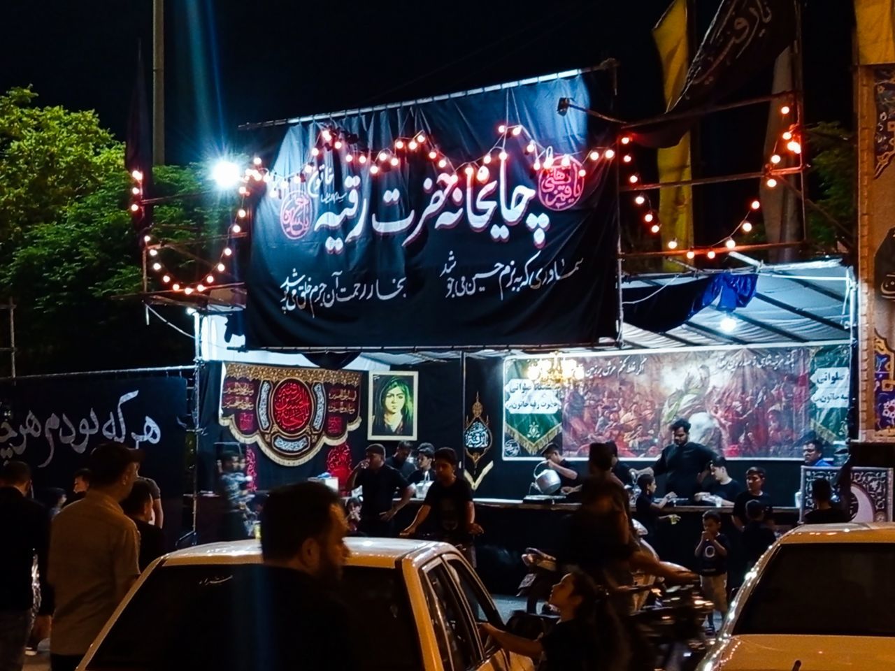موکب هایی با عطر سیدالشهدا در کاشمر