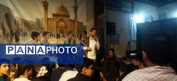 اعتکاف دانش‌آموزی در مرند با حضور حجت‌الاسلام بختیار بایرام اُف