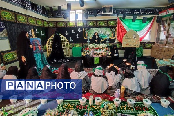 افتتاحیه هیئت فاطمه الزهرا در مکتب فاطمی دبستان دانش