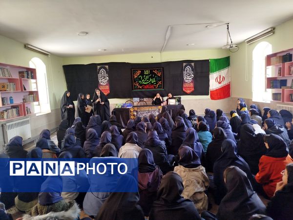 لحظات فاطمی در مدرسه شهید قنبری لاله تبریز