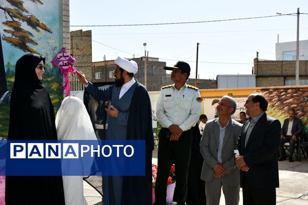  "سپاس معلم"  در مدرسه حاج حسن اسدی شهر فیض آباد مه‌ولات