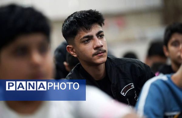 اعتکاف دانش‌آموزان در گلستان