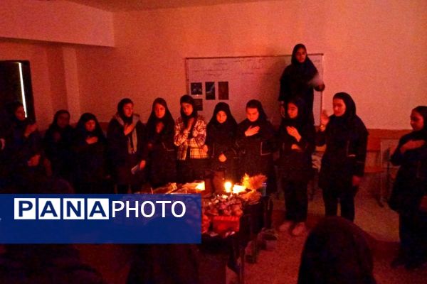 فاطمیه ای کوچک اما از در عشق