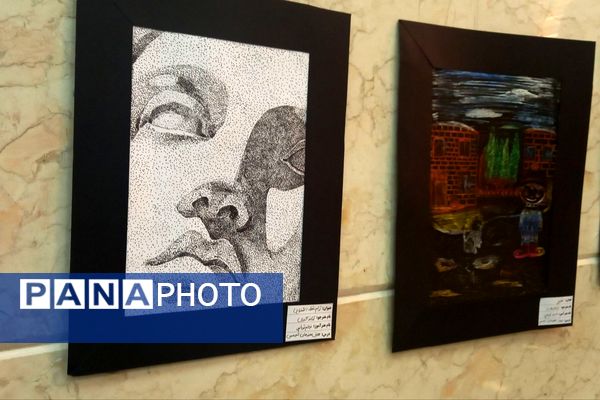 ژوژمان گرافیک در هنرستان اسوه رباط‌کریم