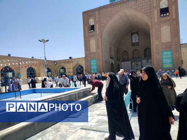 حضور مردم شهیدپرور دیار سلسله الذهب در انتخابات ریاست‌جمهوری