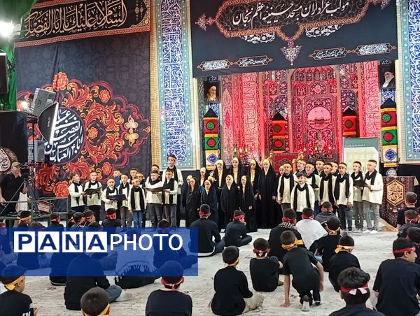 سوگواره «احلی من العسل» در حسینیه اعظم زنجان 