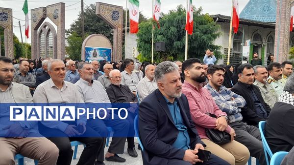 گردهمایی بسیجیان حوزه امام حسن مجتبی(ع)در قائمشهر