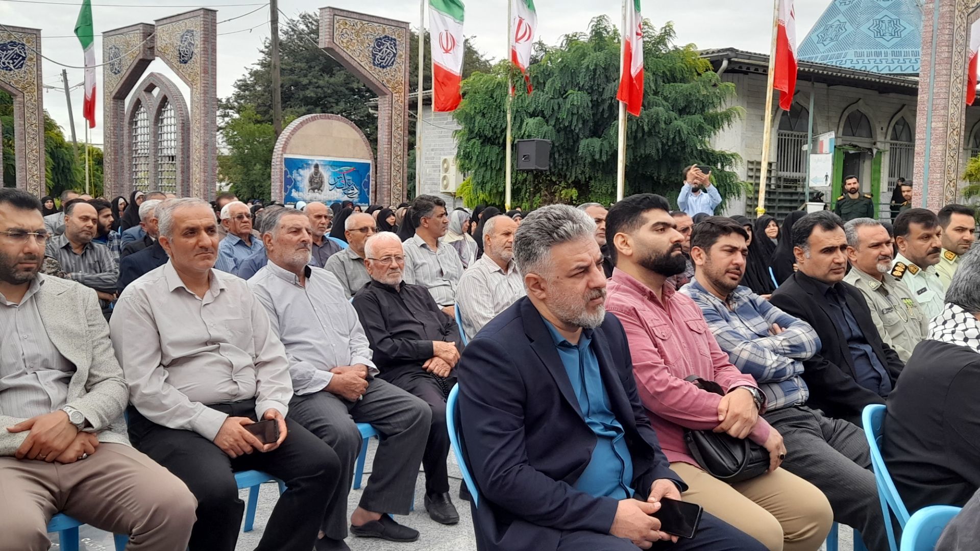 گردهمایی بسیجیان حوزه امام حسن مجتبی(ع)در قائمشهر