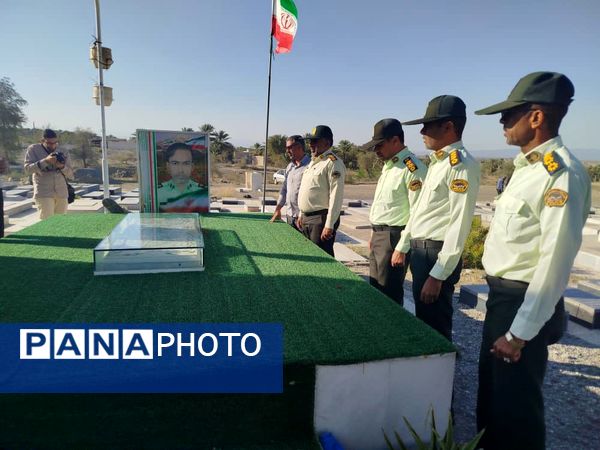 مراسم دومین سالگرد شهادت سرهنگ دوم سعید مریدی 