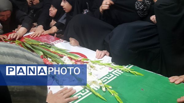 شهید گمنام مهمان محله الهیه شد