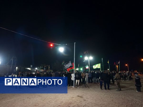 اجتماع بزرگ تاسوعای حسینی در بخش احمدی