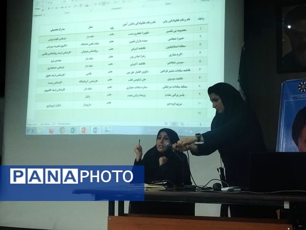 اولین جلسه انجمن اولیا و مربیان دبیرستان فرزانگان ۵ مشهد