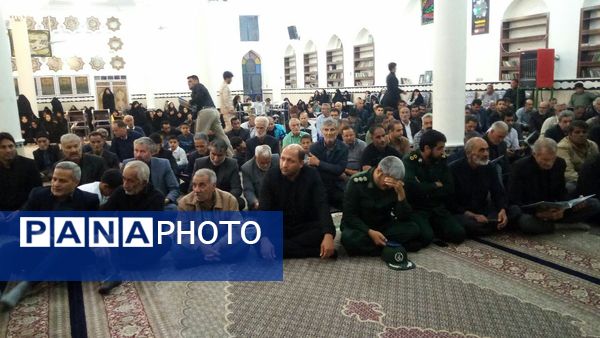 مراسم ویژه شهادت سید محرومان رئیس‌جمهور مردمی و جهادی در شهرستان مه ولات