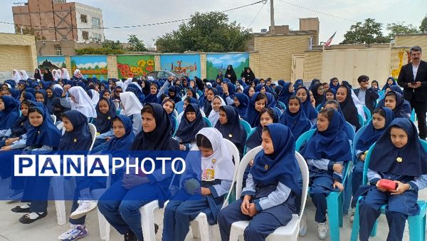 آیین شور عاطفه‌ها در دبستان ضحی ۲ شهرستان شیروان