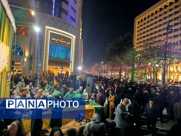 مراسم بزرگداشت شب میلاد جوادالائمه(ع) در مشهد مقدس 