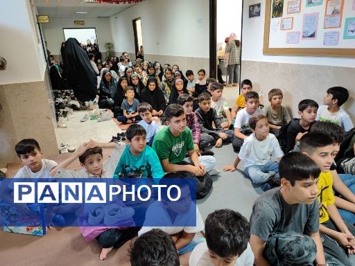 جشن عید غدیر وتقدیر از دانش آموزان توسط کانون فرهنگی هنری شهید مطهری شهر آشخانه