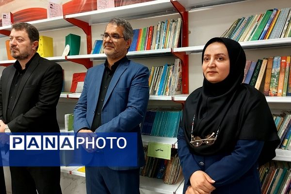 افتتاح کتابخانه دبستان شهید سلیمی جهرمی کهریزک 