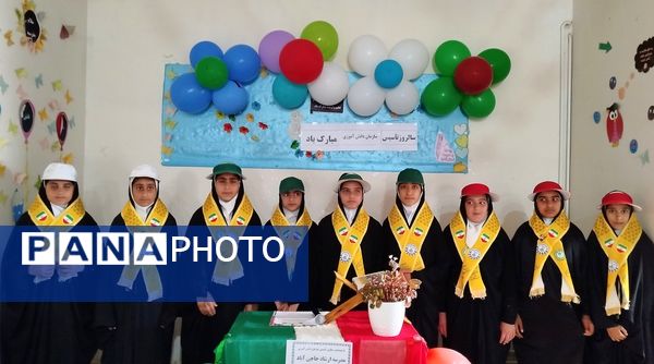 جشنی به‌مناسبت سالروز تاسیس سازمان دانش‌آموزی در لردگان