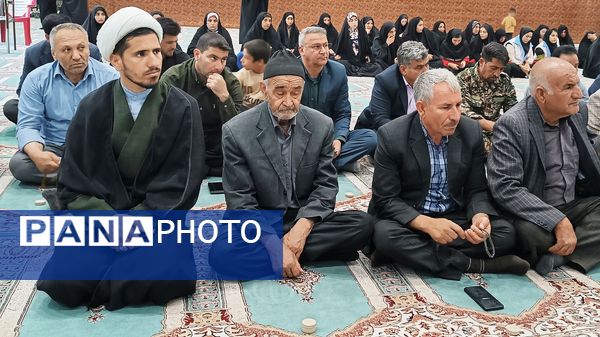 مراسم گرامیداشت شهدای راه قدس در شهرستان مارگون