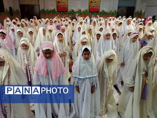 جشن عبادت و بندگی دانش‌آموزان دبستان پیامبر اعظم(ص) شهرستان ملارد 