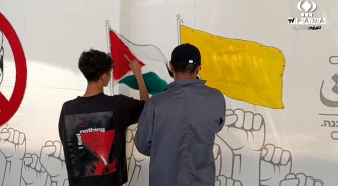 نمایشگاه نقاشی حماسه حسینی در ناحیه ۷ مشهد مقدس