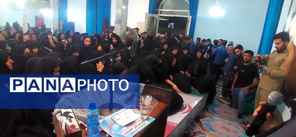 وداع با پیکر جانباز شهید حاج منوچهر بخشنده