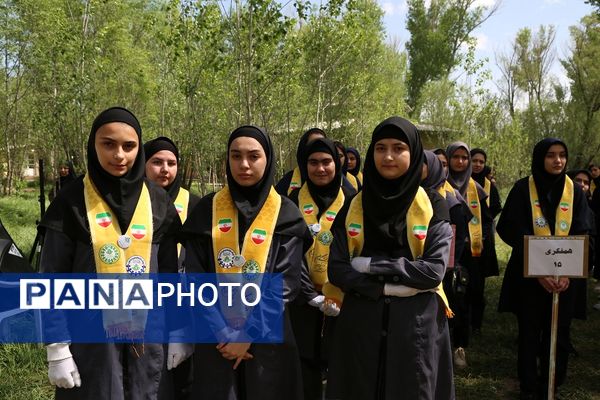 پیش اردوی ملی پیشتازان ویژه دختران در استان اردبیل
