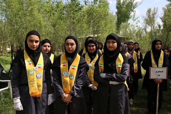 پیش اردوی ملی پیشتازان ویژه دختران در استان اردبیل