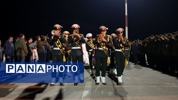 آیین استقبال از ۶ شهید گمنام در استان چهارمحال و بختیاری