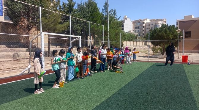 موجی از شور و هیجان در جشنواره آب‌بازی کودکان و والدین در شاهرود