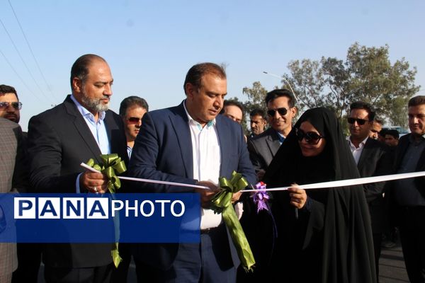 افتتاح و کلنگ‌زنی چندین طرح عمرانی در شهرستان بم 