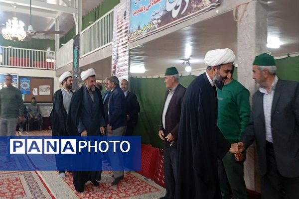 میز خدمت در مسجد جامع شهر بار نیشابور