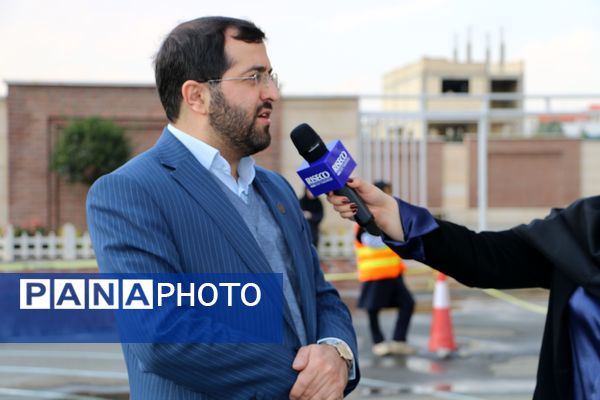 مانور آمادگی برای مقابله با بحران در آموزشگاه دخترانه راز