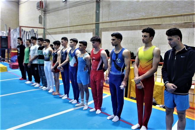 پایان مسابقات انتخابی تیم ملی ژیمناستیک هنری 41 ورزشکار جوان در قم