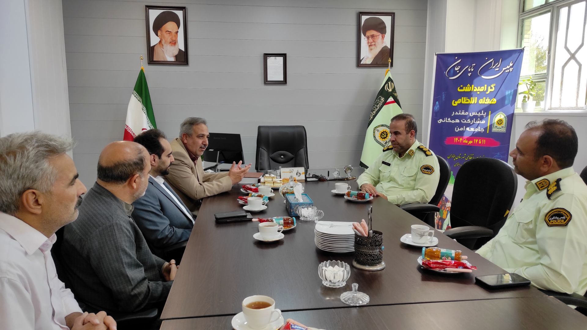 ضرورت تداوم همکاری و هم‌افزایی نزدیک میان پلیس و دستگاه تعلیم و تربیت شهرستان چناران