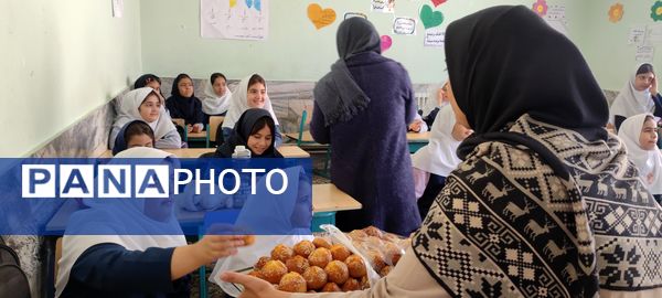 جشن خودکار پایه چهارم مدرسه شهید خاقانی در شهرستان شیروان