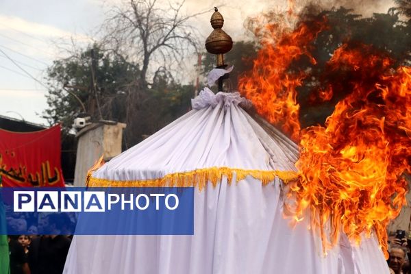 سنت قدیمی شبیه‌خوانی و خیمه‌سوزی در تبریز