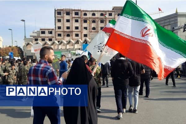  راهپیمایی ۱۳آبان روز ملی استکبار ستیزی و روز دانش آموز 