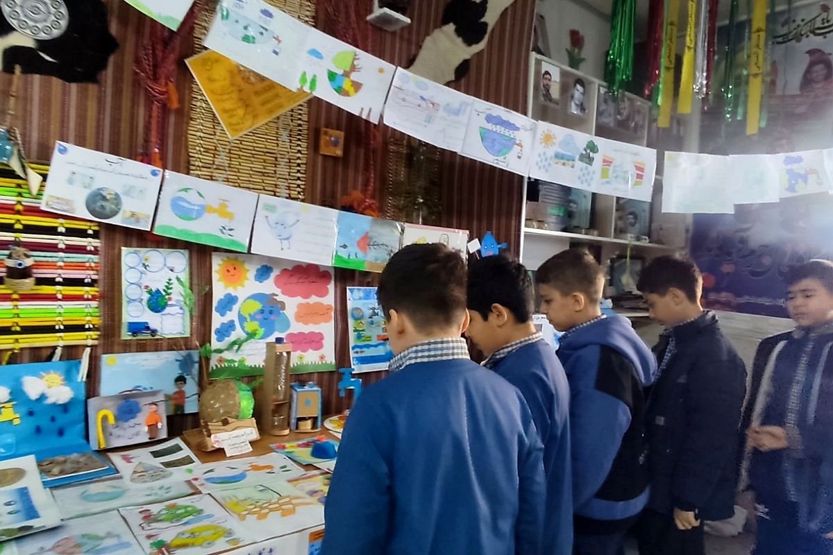 نمایشگاه «پویش آب» در ناحیه دو شهرری 