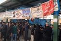 مردم شهرستان هلیلان در حال خدمت رسانی به زئران اربعین هستند