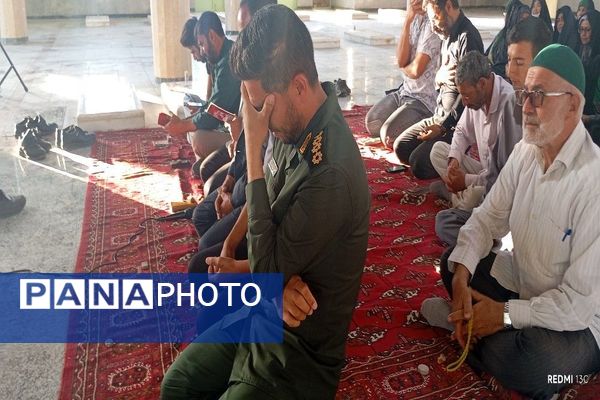 مراسم بزرگداشت و گرامیداشت یاد و خاطره دو تن از شهدای شهر بار نیشابور