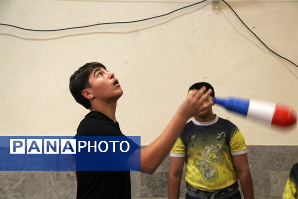افتتاح سالن ورزشی شهید سلیمانی هنرستان انقلاب اسلامی یزد