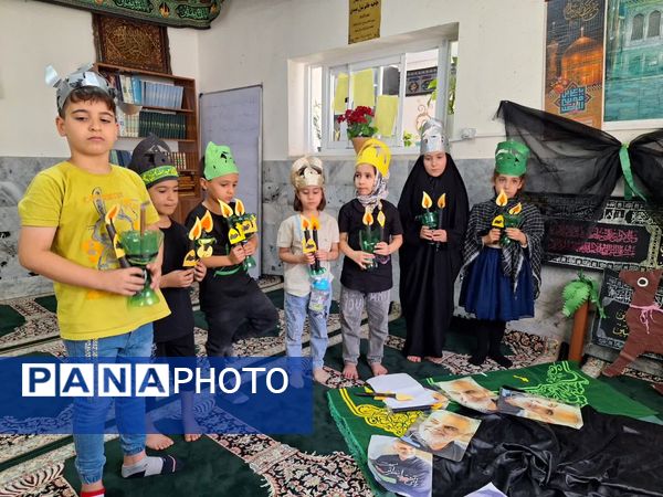 مراسم عزاداری کودکان دارالقران امام علی(ع)