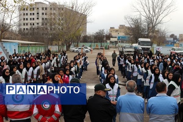 برگزاری بیست و ششمین مانور سراسری زلزله و ایمنی درمدارس استان اردبیل