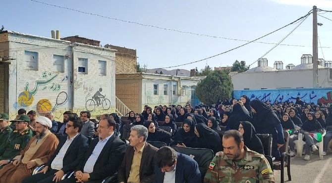 آیین نواختن زنگ مهر، ایثار و شهادت در مدارس شهرستان کلات