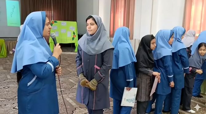 انتخابات شورای دانش‌آموزی دبستان ام‌البنین(س) از زبان دانش‌آموزان