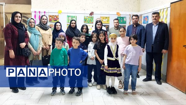 افتتاح نمایشگاه نقاشی کودک در شیروان 